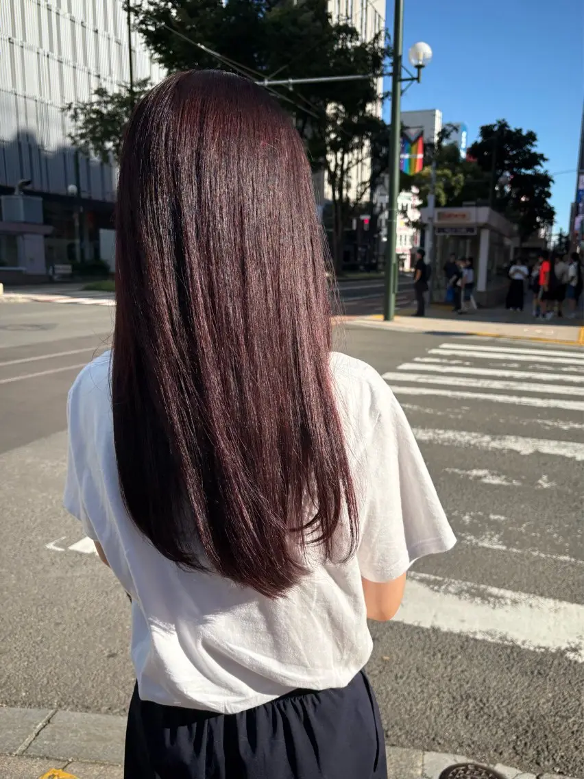 ロング ヘアカラー 💿 kanna💿のヘアスタイル