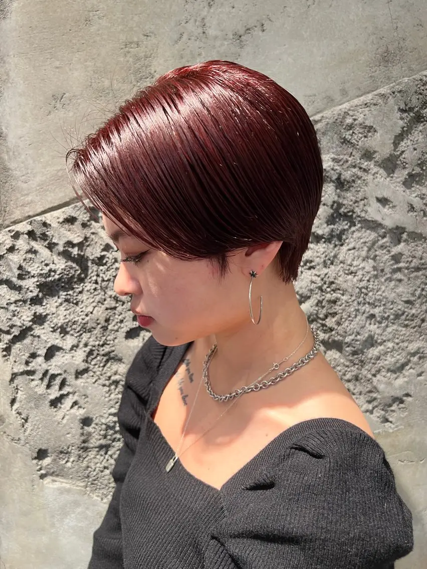 ショート カット ヘアカラー トリートメント ✨毛髪診断で絶対綺麗 ✨美髪艶髪専門✨高浪のヘアスタイル