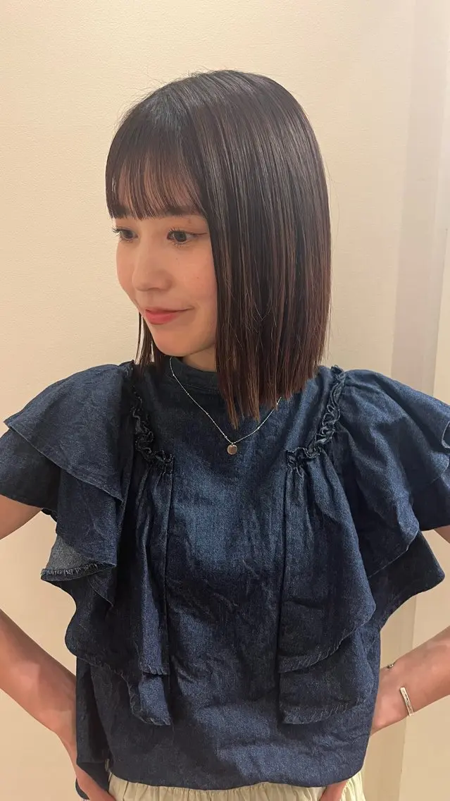 ショート カット 【美ボブ.艶カラー. 梅田茶屋町】midoのヘアスタイル