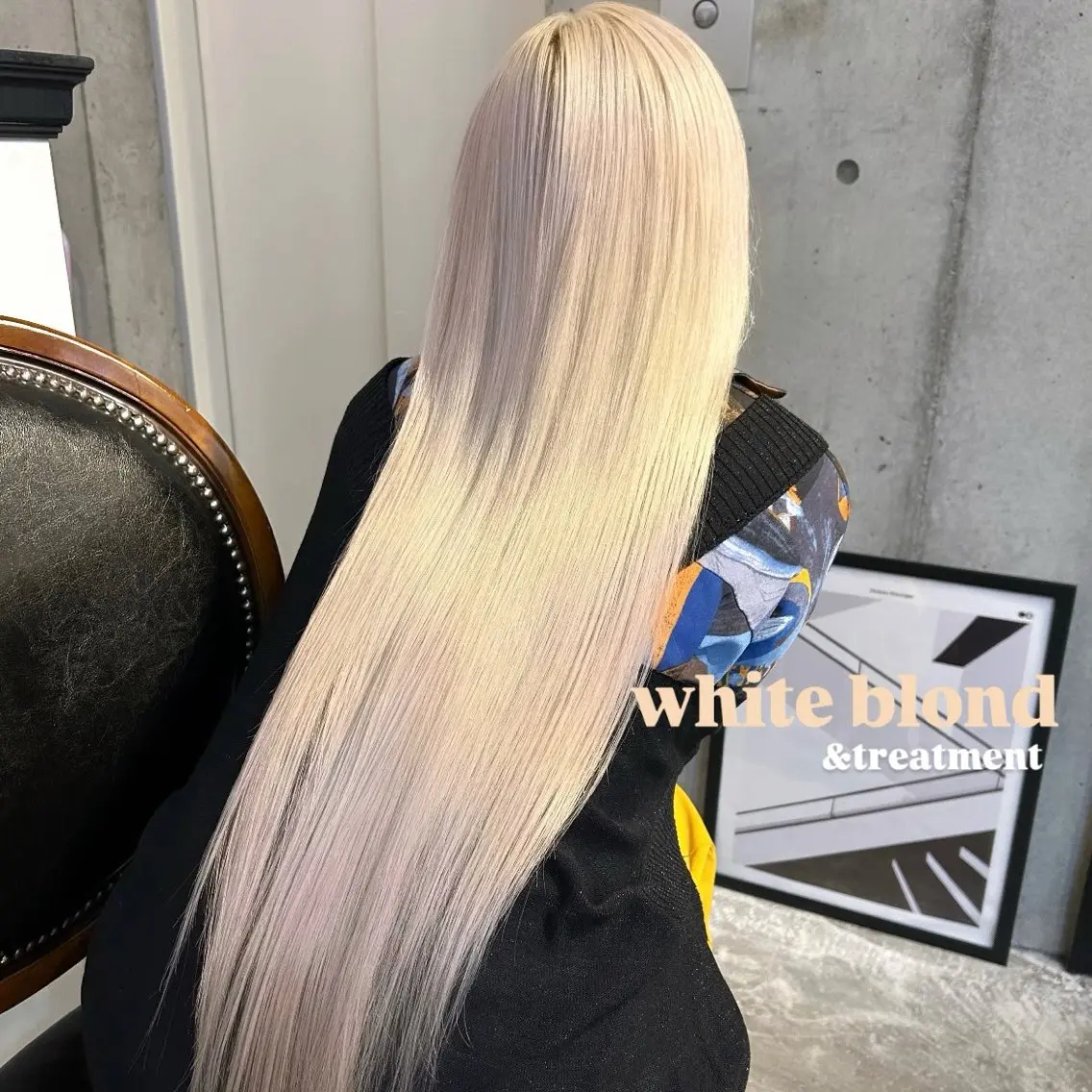 ロング カラー ブリーチ ヘアカラー watanabe Yuukaのヘアスタイル