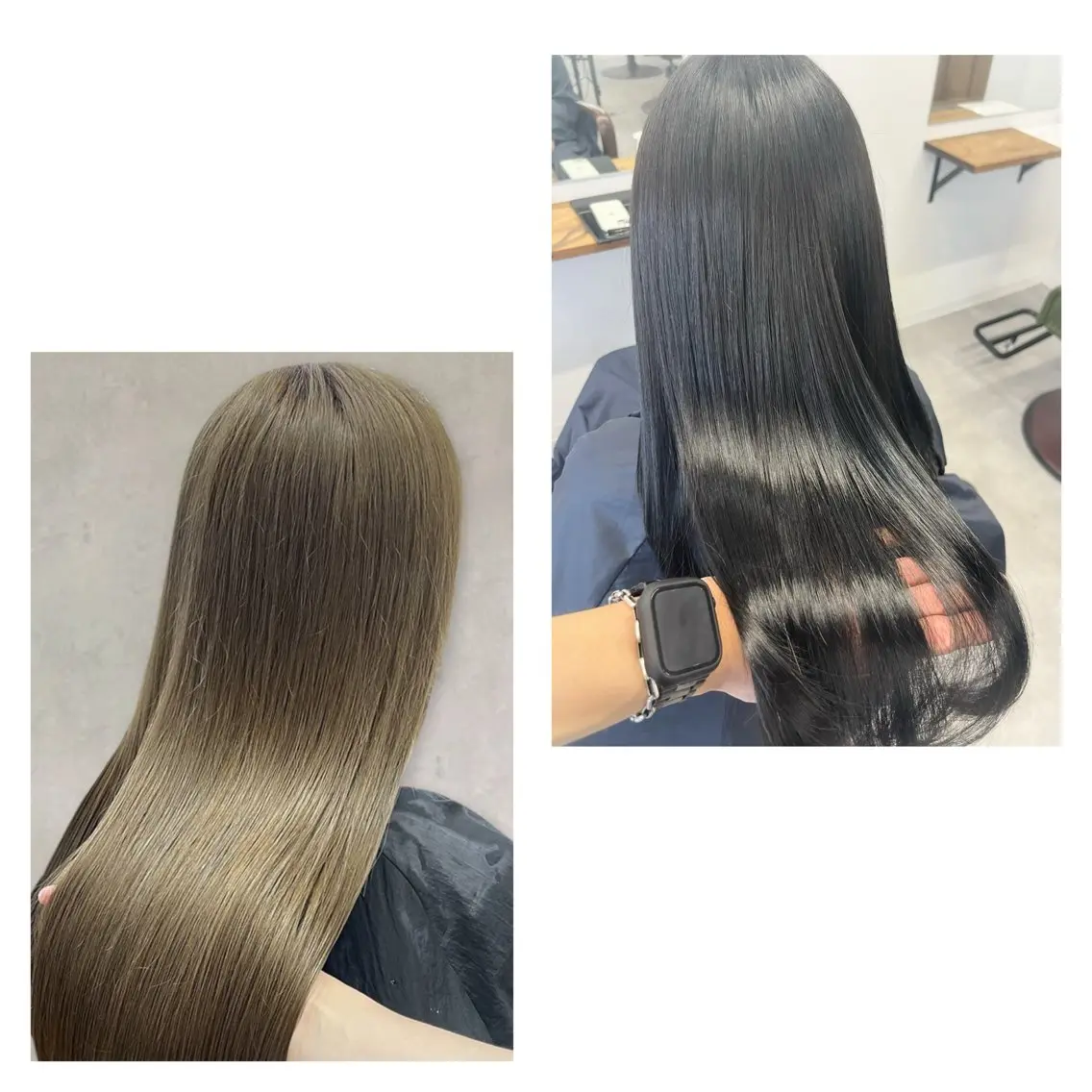 ロング カット 縮毛矯正 トリートメント 🫧美髪矯正/ 髪質改善/藤平健太のヘアスタイル