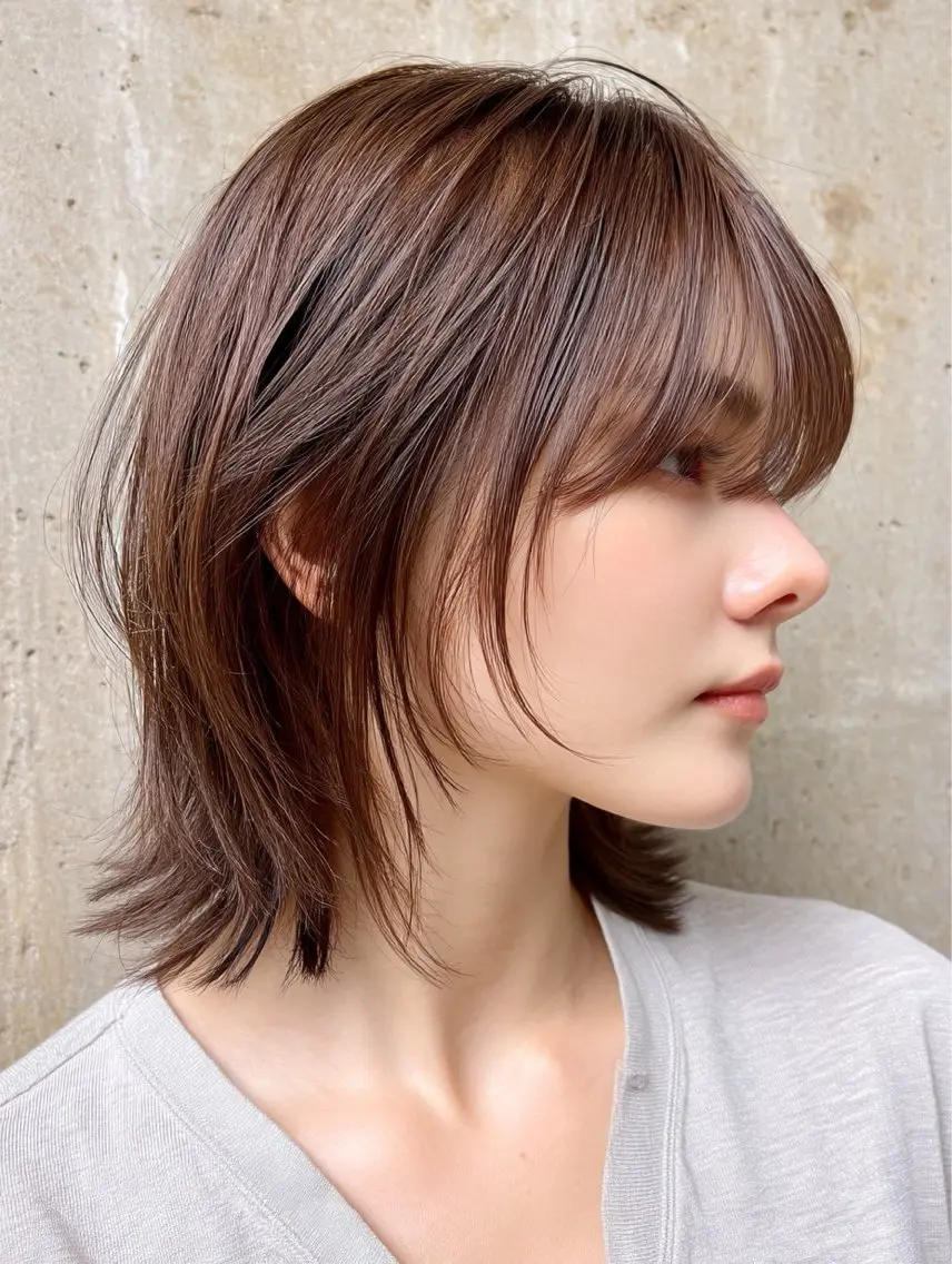 ショート カラー 艶カラー/髪質改善/ はかまた🕊️のヘアスタイル