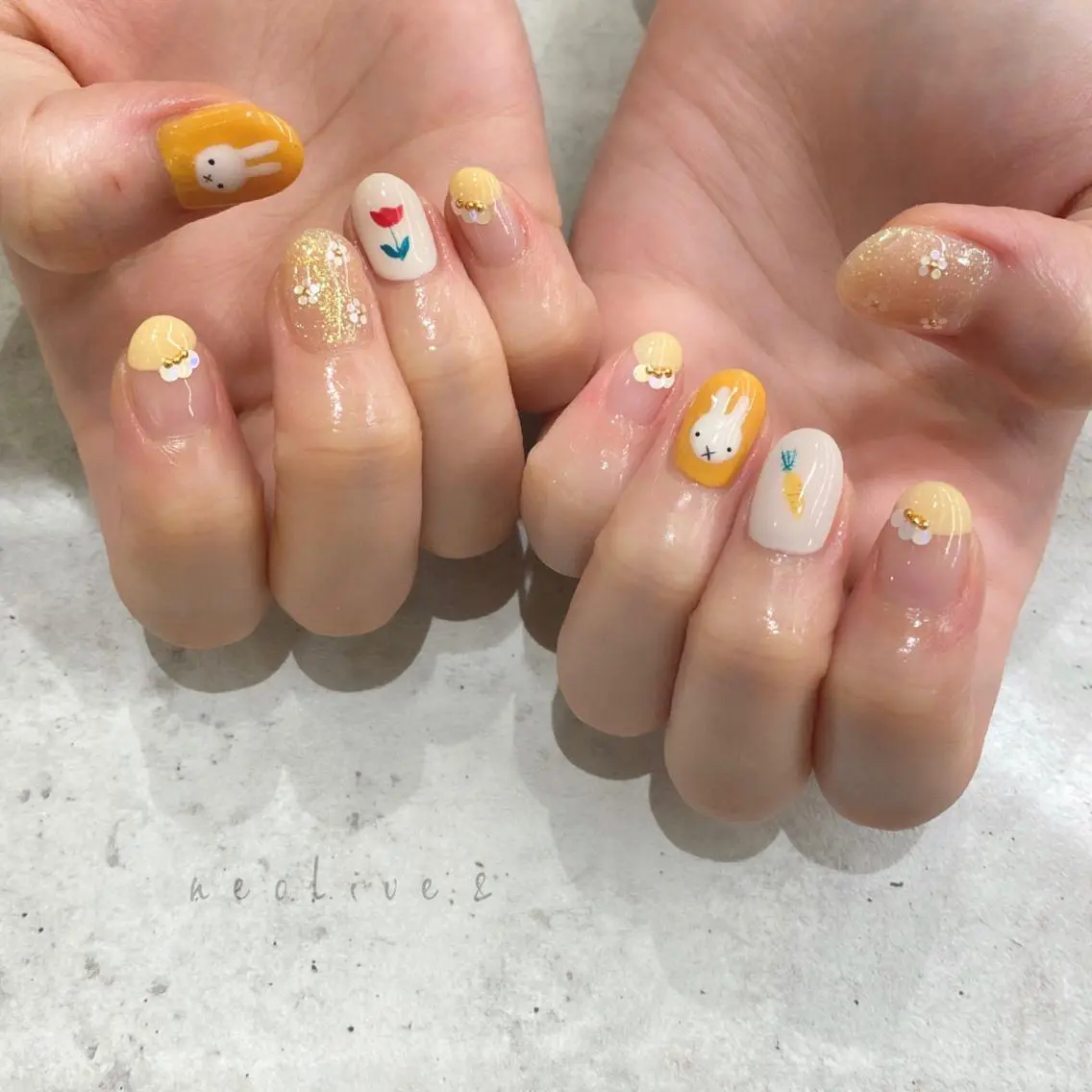 ネイル ハンドネイル Yuriko Omi パラジェル/渋谷のネイルデザイン