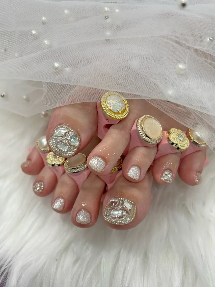 ネイル フットネイル Mermaid nail/Erikaのネイルデザイン