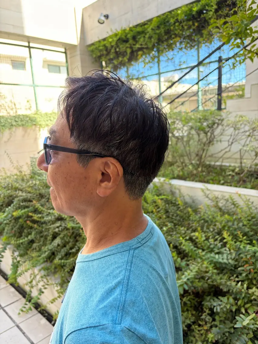 ショート メンズ 東城 利貴のヘアスタイル
