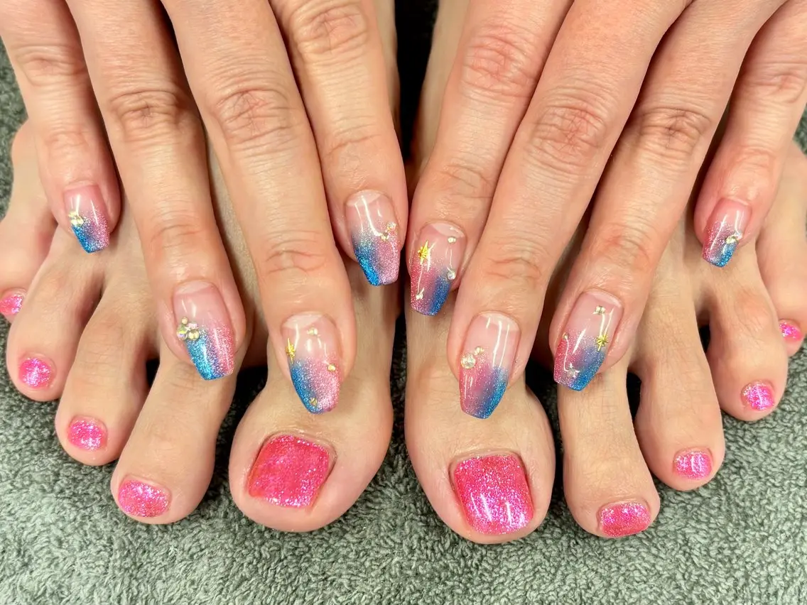 ネイル フットネイル tete. nailのネイルデザイン
