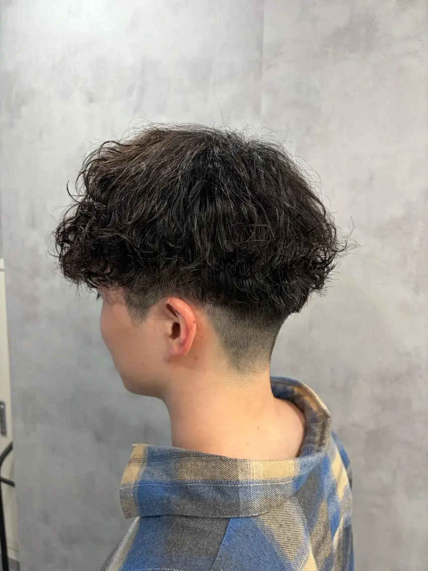 パーマ カット パーマ 德永 咲希のヘアスタイル