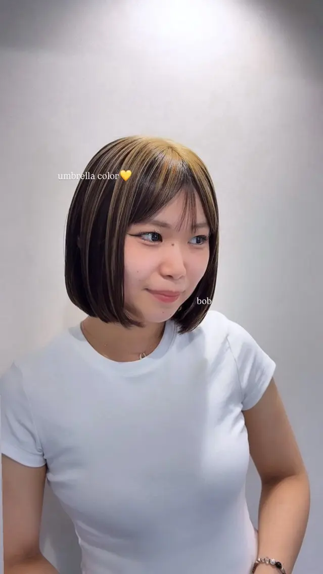 ショート カラー ヘアカラー 坂本奈都美/Jr.s 🎀のヘアスタイル