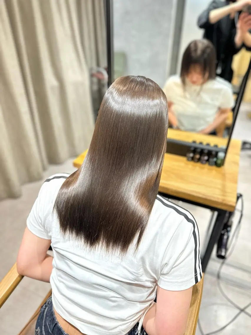 ミディアム ヘアカラー トリートメント 野村颯汰 カットモデル募集中のヘアスタイル