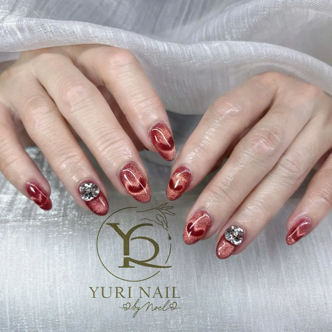ネイル フレンチネイル ニュアンスネイル ワンカラーネイル ワンホンネイル ハンドネイル フットネイル ハンドケア YURI Nail NARITAのネイルデザイン