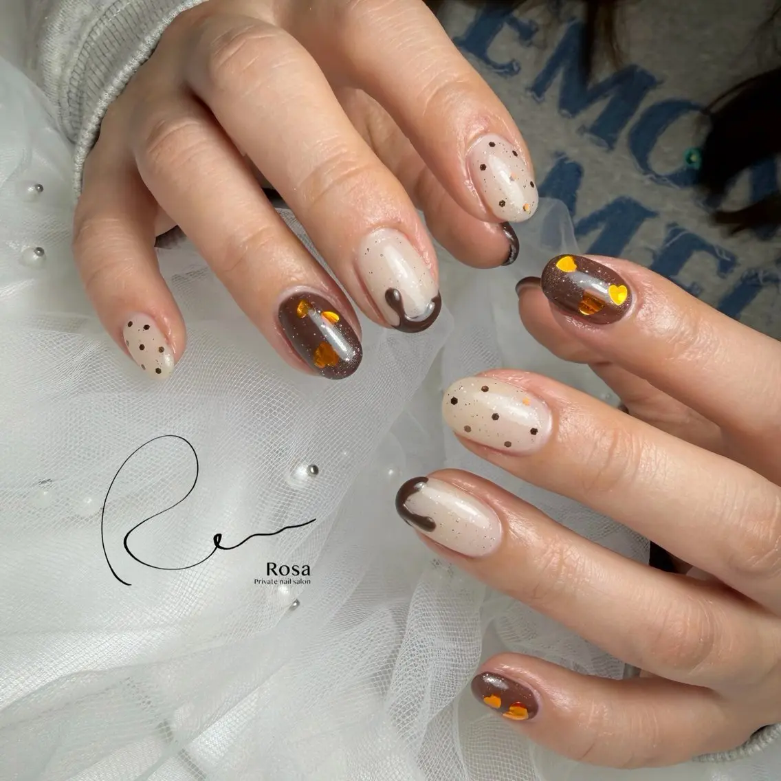 ネイル 持ち込み nail salon Rosaのネイルデザイン