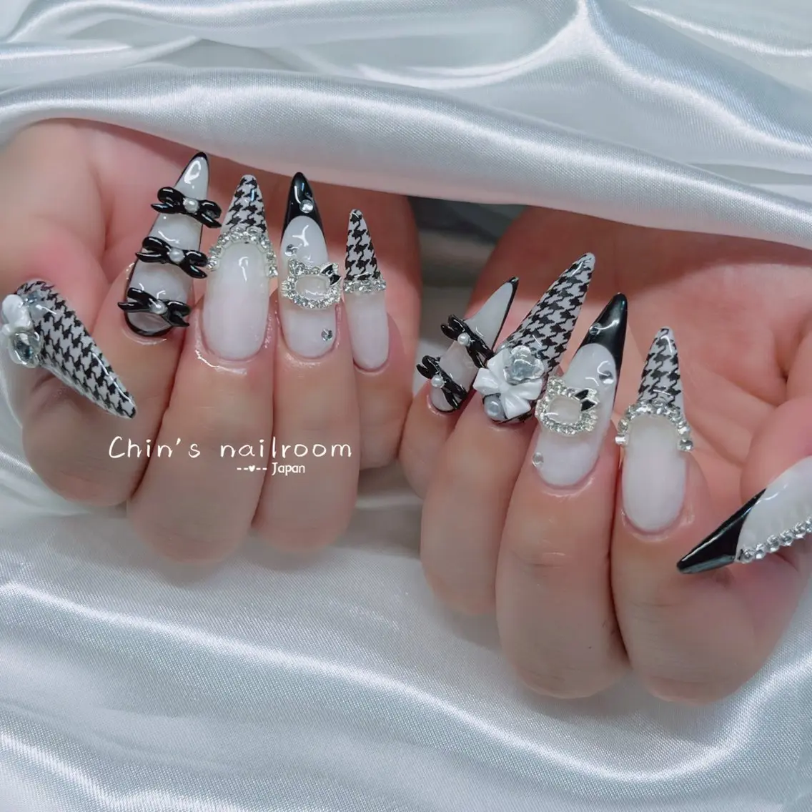 ネイル 韓国ネイル ワンホンネイル Kawaii ChibaNailのネイルデザイン