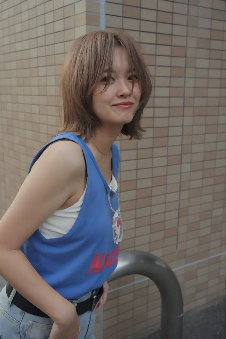 ショート カラー Basis 田口豪司のヘアスタイル