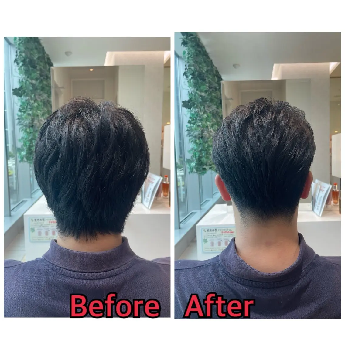メンズ カット 平 真亜里のヘアスタイル