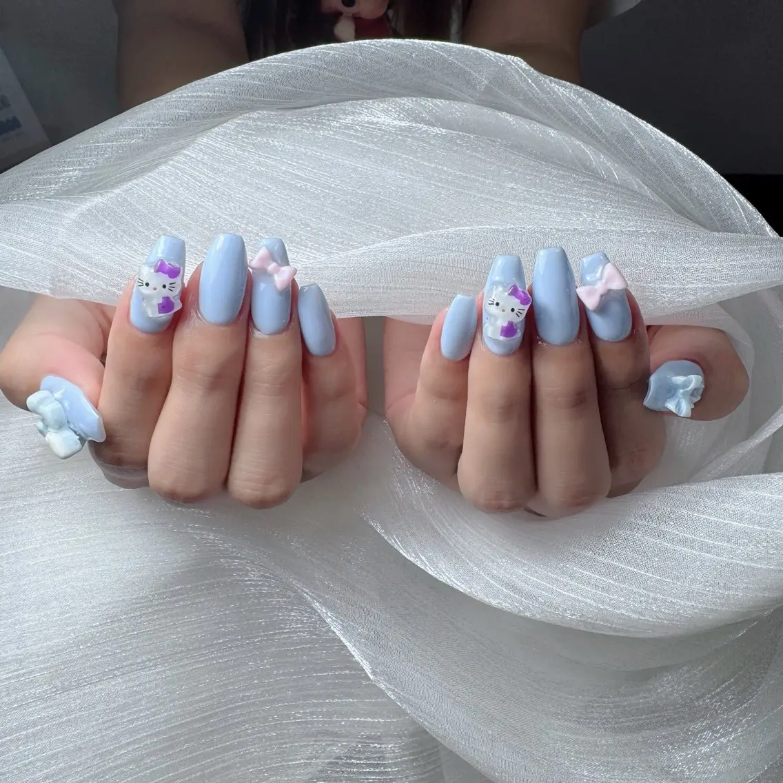 ネイル チークネイル フレンチネイル グラデーション 韓国ネイル マグネットネイル ハンドネイル Hana Nailのネイルデザイン