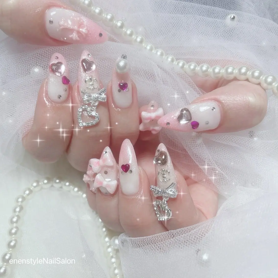 ネイル ハンドネイル 🐾enen style 🐾のネイルデザイン