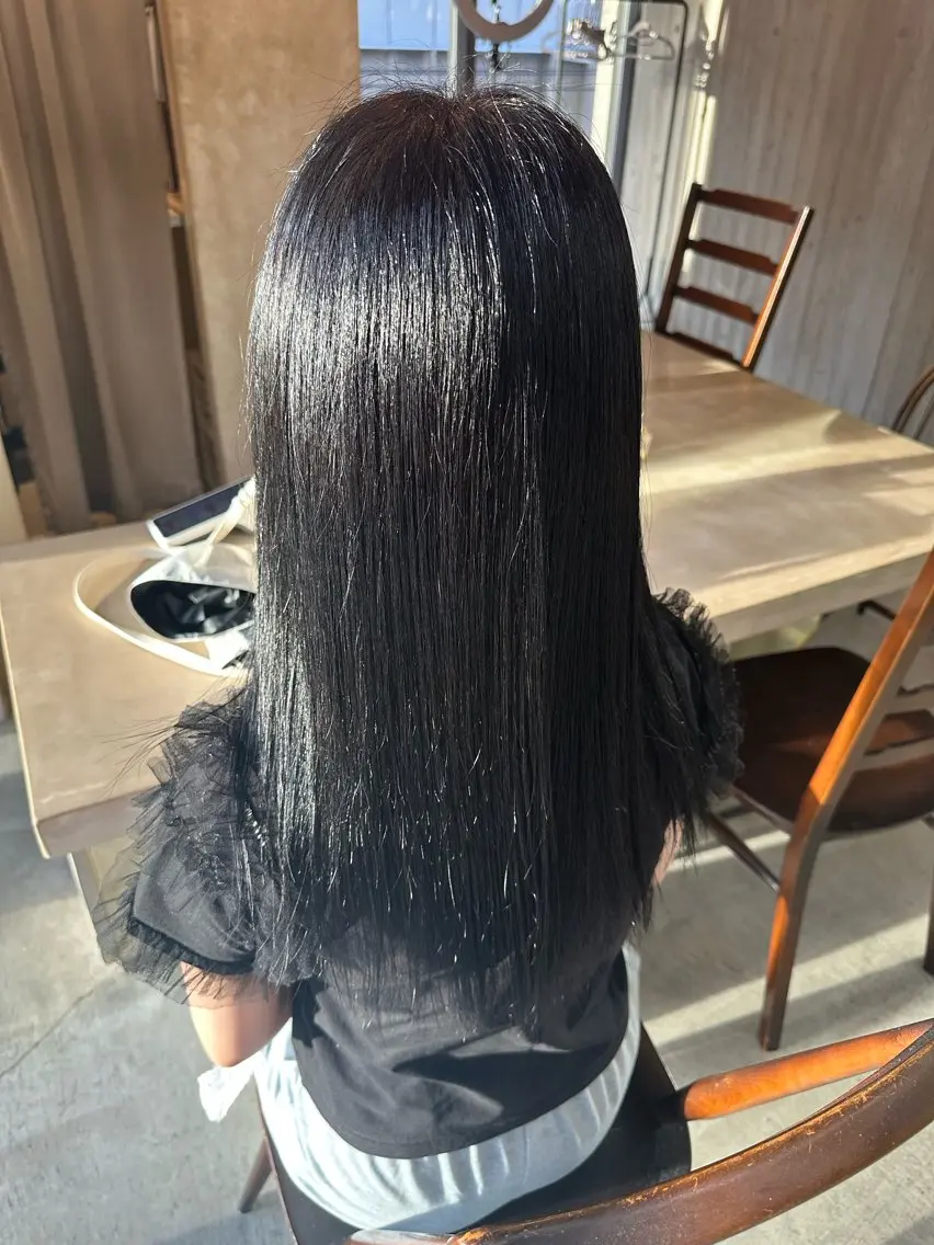 ロング RINO‎🤍🎀 𝑏𝑒𝑙𝑡𝑎のヘアスタイル