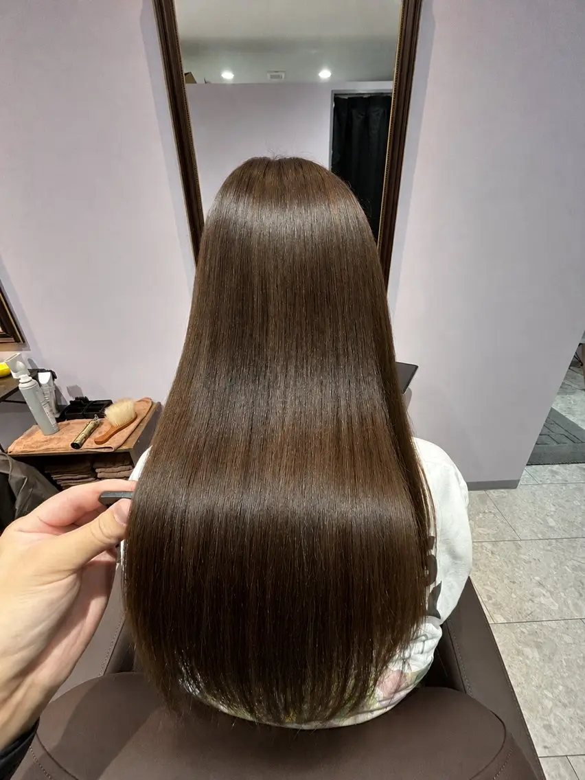 ✨【圧倒的人気】✨髪質改善ストレートの写真