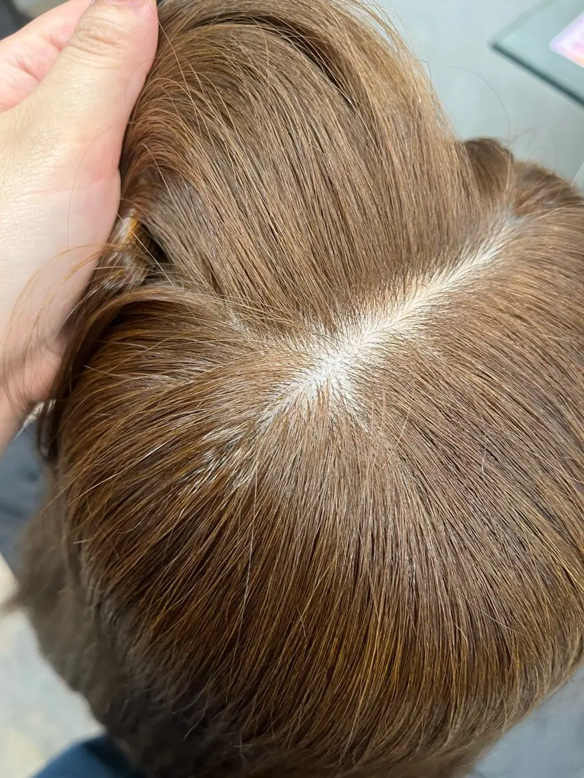 カラー ベージュカラー モカベージュ ヘアカラー レイヤー/トレンド カラー/yuukaのヘアスタイル