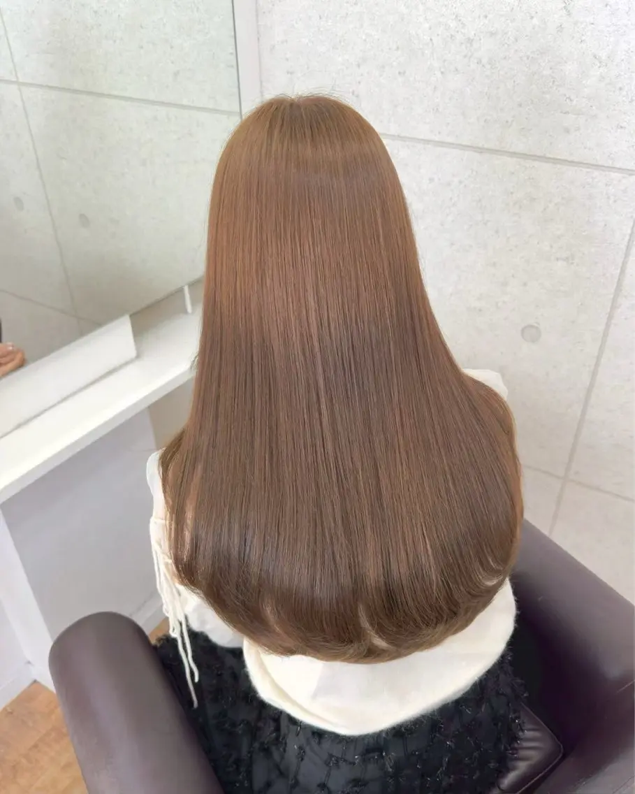 カラー 大下 悠花のヘアスタイル