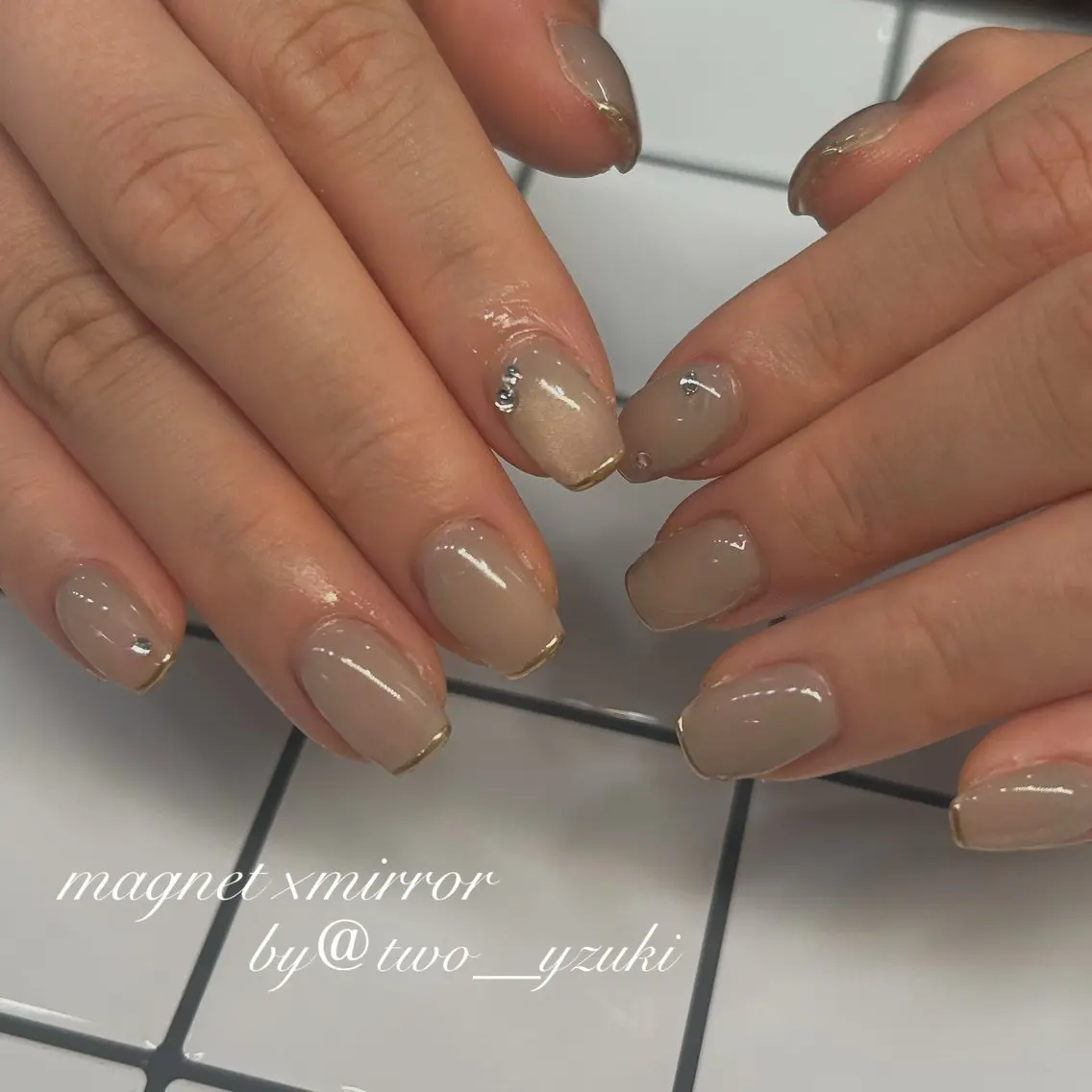 ネイル ハンドネイル One YUZUKIのネイルデザイン
