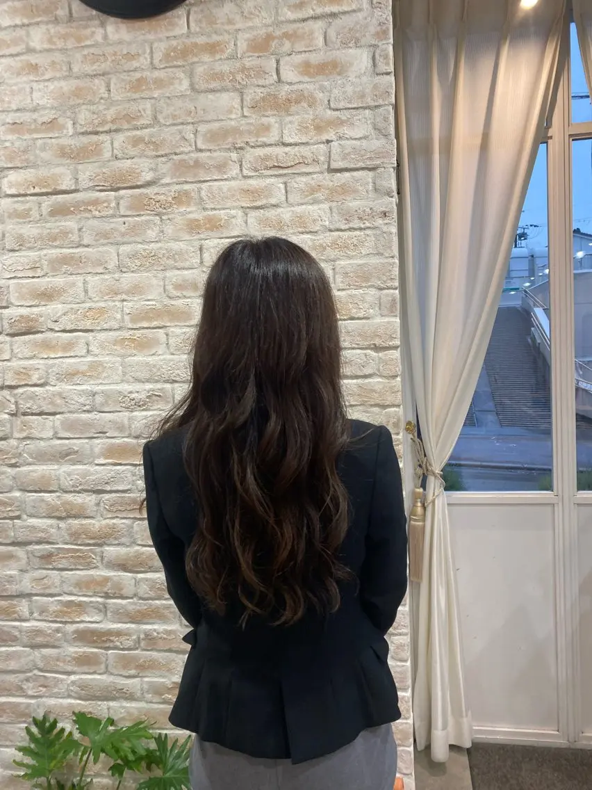 ロング カラー 美容室 sanctuaryのヘアスタイル
