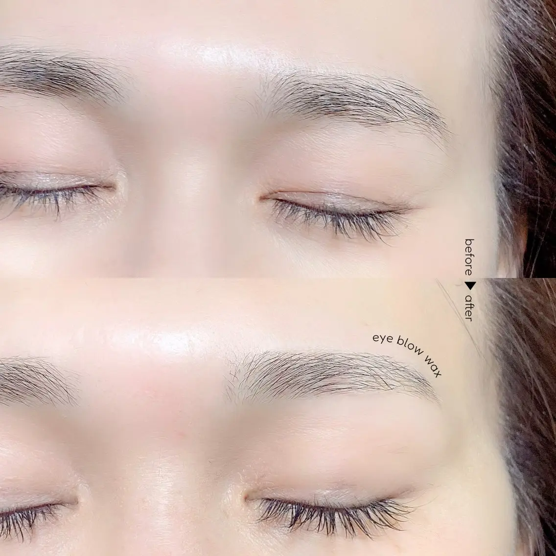 eye blow ○似合わせ○スタイリング美眉wax(鎮静パック付🌿メイクなし)の写真