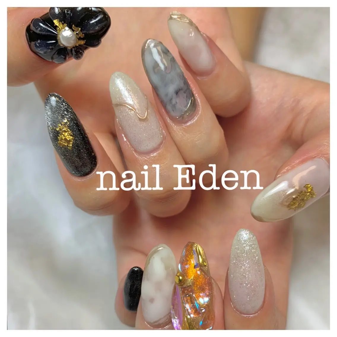 ネイル 持ち込み Eden ♾️のネイルデザイン