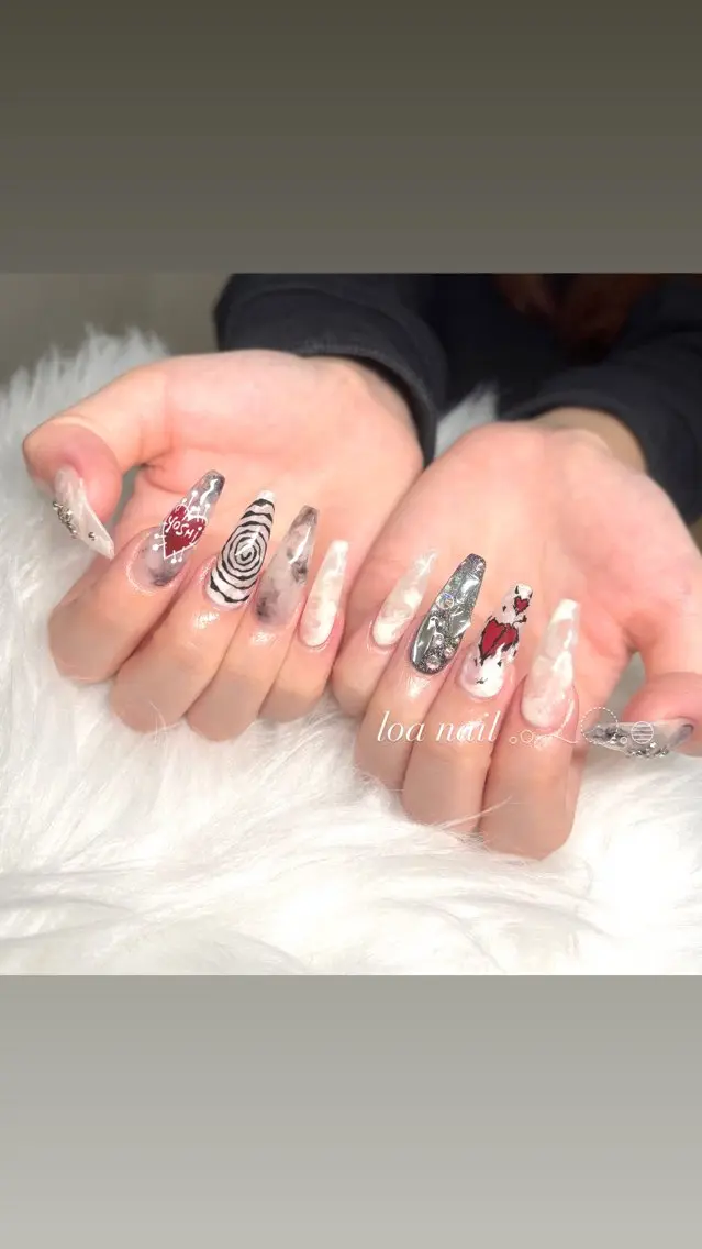 ネイル ハンドネイル loa nailのネイルデザイン