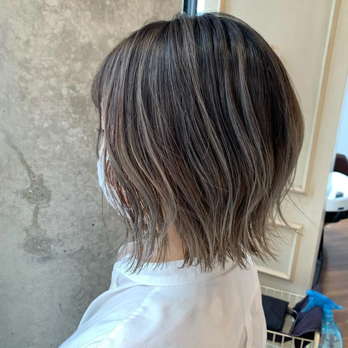 ショート カラー 外国人風カラー サソウ ユリエ🥥のヘアスタイル