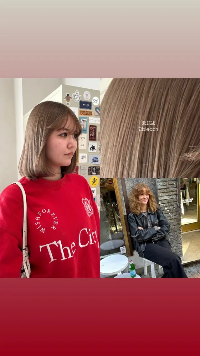 【透明感アップ】似合わせブリーチカラー💇🏼♀️🎀の写真