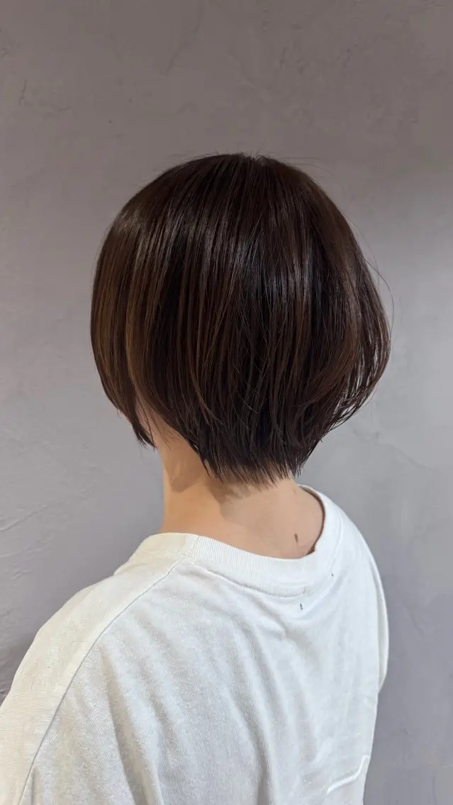ショート カット ヘアカラー トリートメント MANA /メンズ/パーマのヘアスタイル
