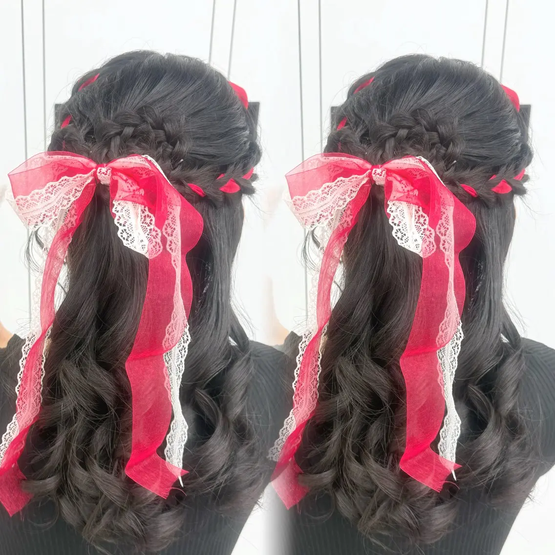 ヘアアレンジ ヘアアレンジエクステ 推し活 さな👶🏻のヘアスタイル