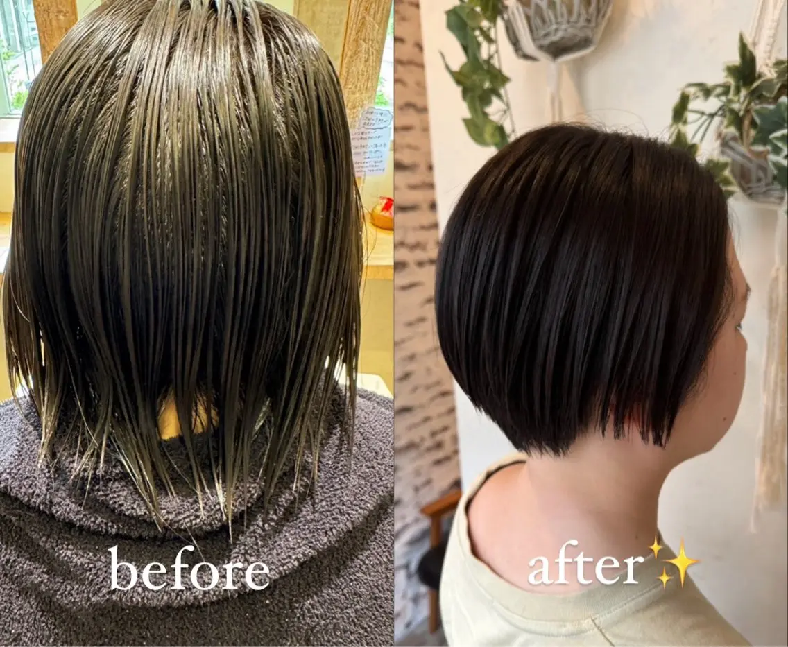 ショート ボブ ショートヘア 髪質改善🫧 Natsumiのヘアスタイル
