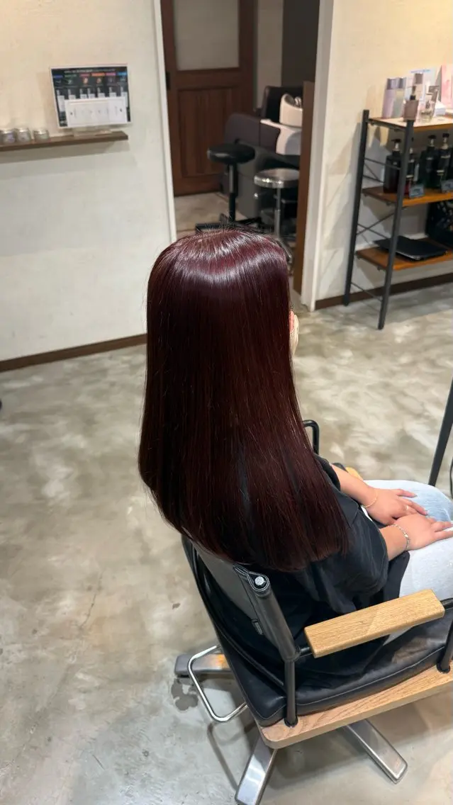 カラー カラーモデル募集中 /江利川紫音のヘアスタイル