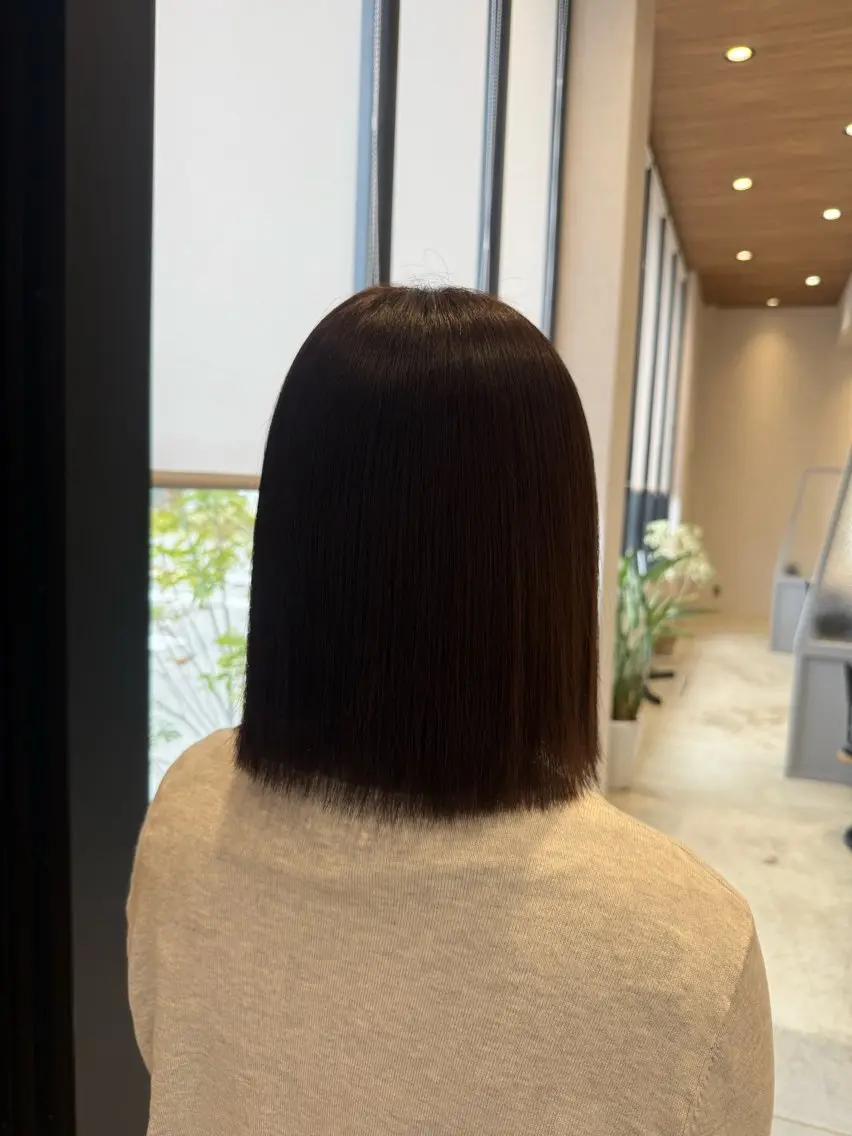 カラー ヘアカラー 馬場 美咲のヘアスタイル