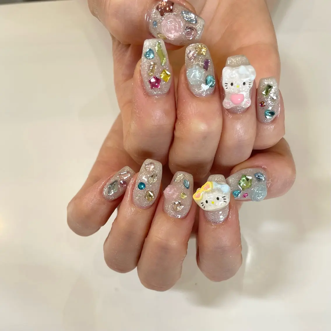 ネイル キラキラネイル Nail Salon Gummi.のネイルデザイン