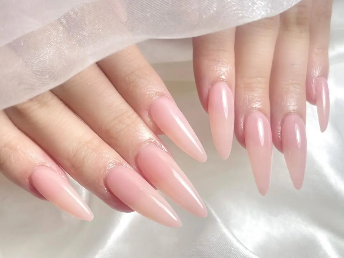 ネイル ジェルネイル マグネットネイル ワンカラーネイル パラジェル ワンホンネイル ハンドネイル joie ange 雪菜のネイルデザイン
