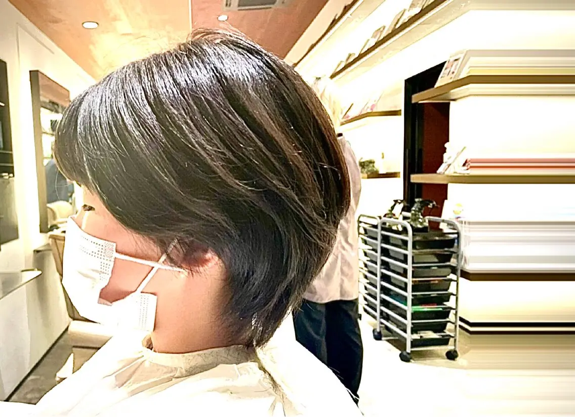 ショート ショートヘア ✂️SOCIE上大岡 🐶飯田 萌香✂️のヘアスタイル