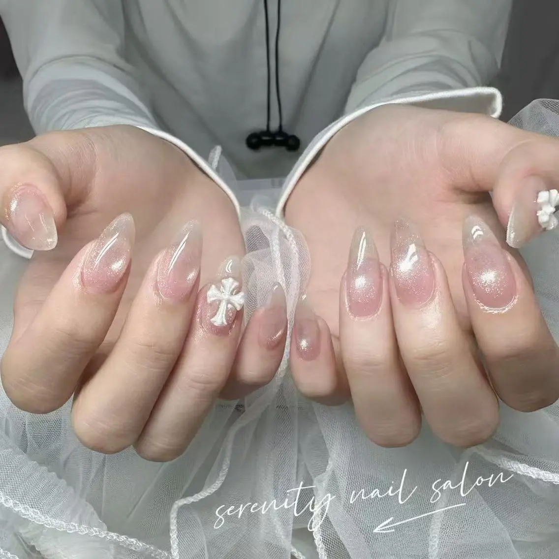ネイル 長さ出し 持ち込み ワンホンネイル ハンドネイル ハンドケア 長さ出し専門店 💕香のネイルデザイン