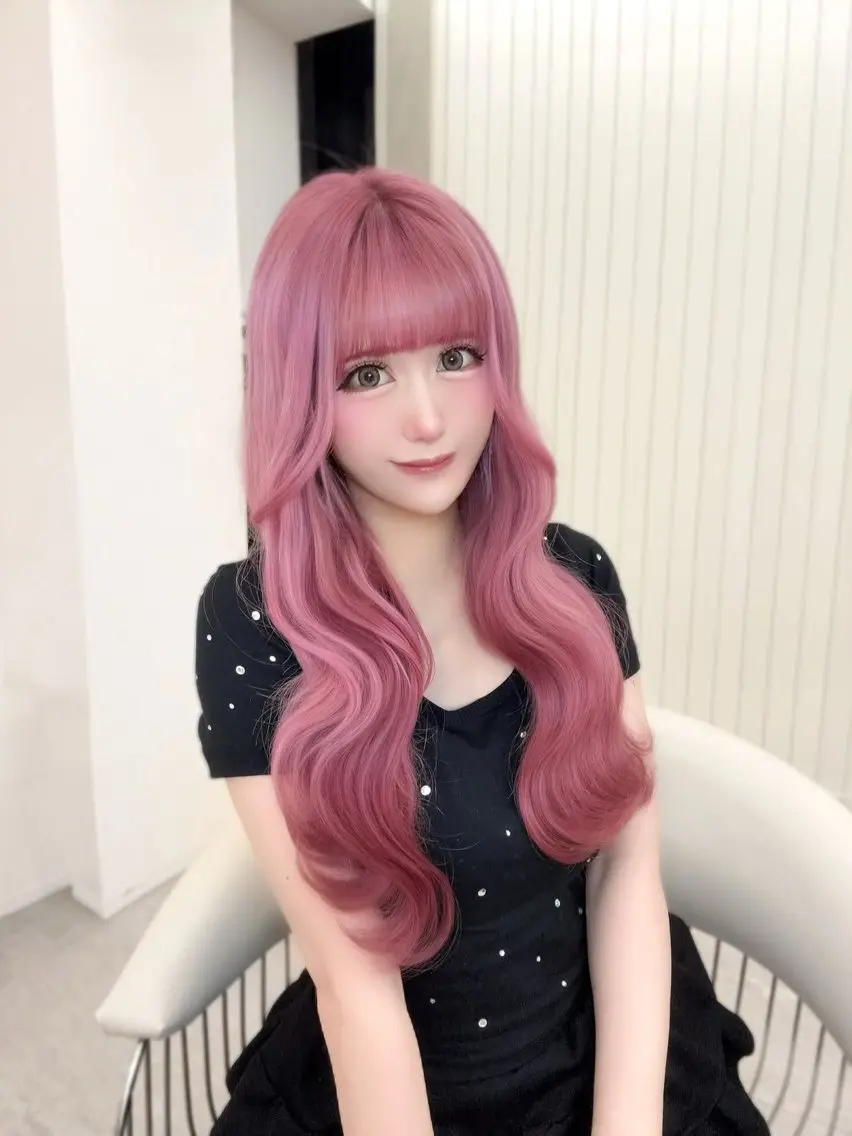 ロング エクステ ヘアカラー エクステ プルエク全国1位‼️ 口コミ圧倒的1位👏のヘアスタイル