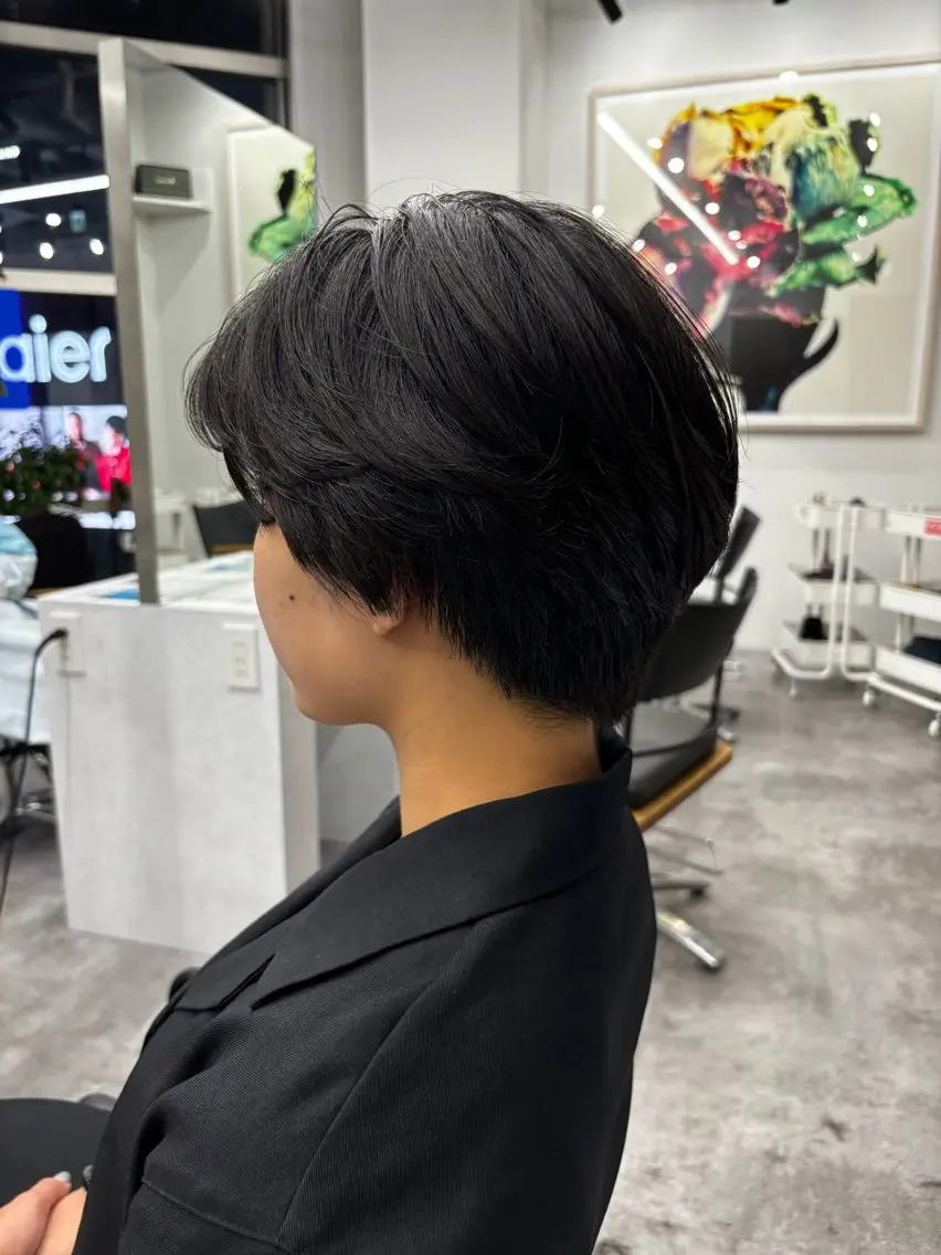 ショート カット 門崎未依/レイヤー/ メンズカット🪿🌼のヘアスタイル