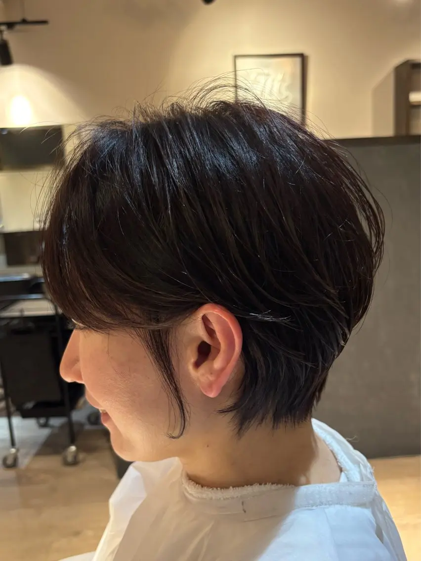 ショート ハイライト/ショート 松倉のヘアスタイル