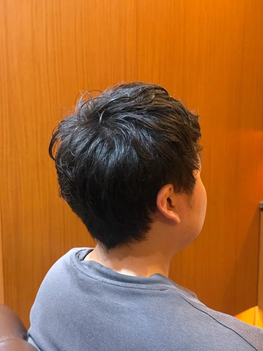 パーマ メンズ たかいさき ٩(๑❛ᴗ❛๑)۶のヘアスタイル