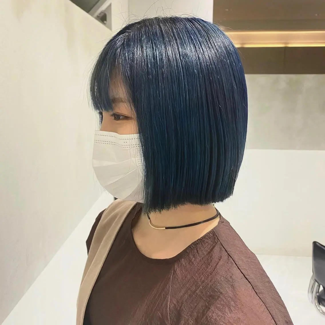 カラー ブリーチ 透明感カラー 艶感/ナチュラル 🩵amiのヘアスタイル
