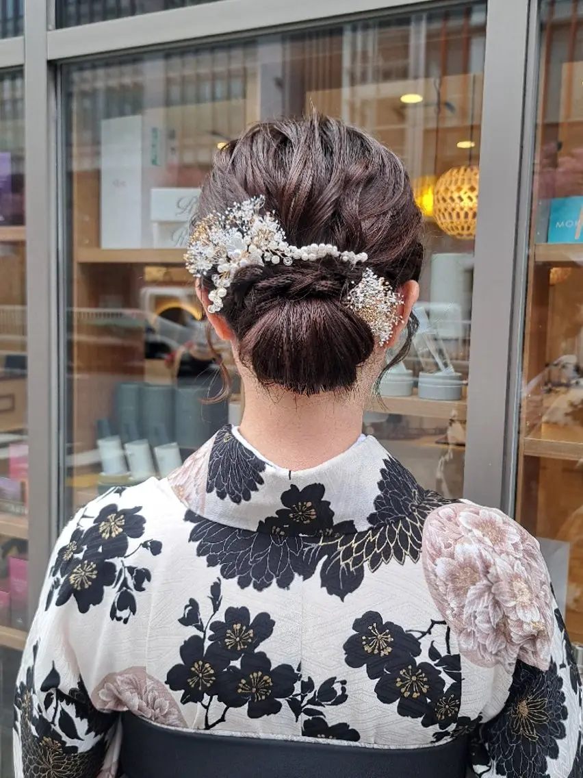 ヘアアレンジ MIYU/透明感 渋谷/ベージュカラーのヘアスタイル