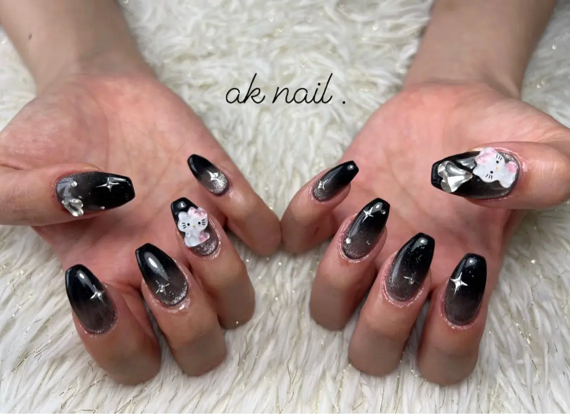 ネイル ハンドネイル ak nail .のネイルデザイン