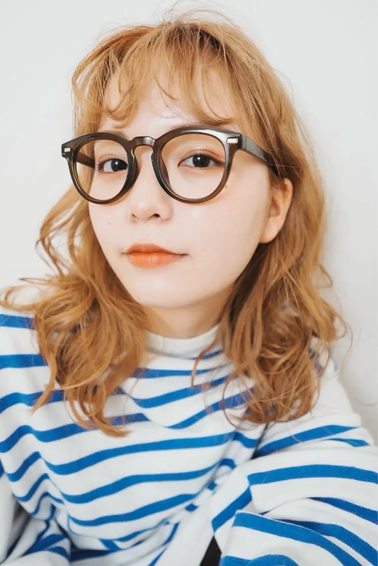 カラー NAGONSTYLE 田村　莉生のヘアスタイル