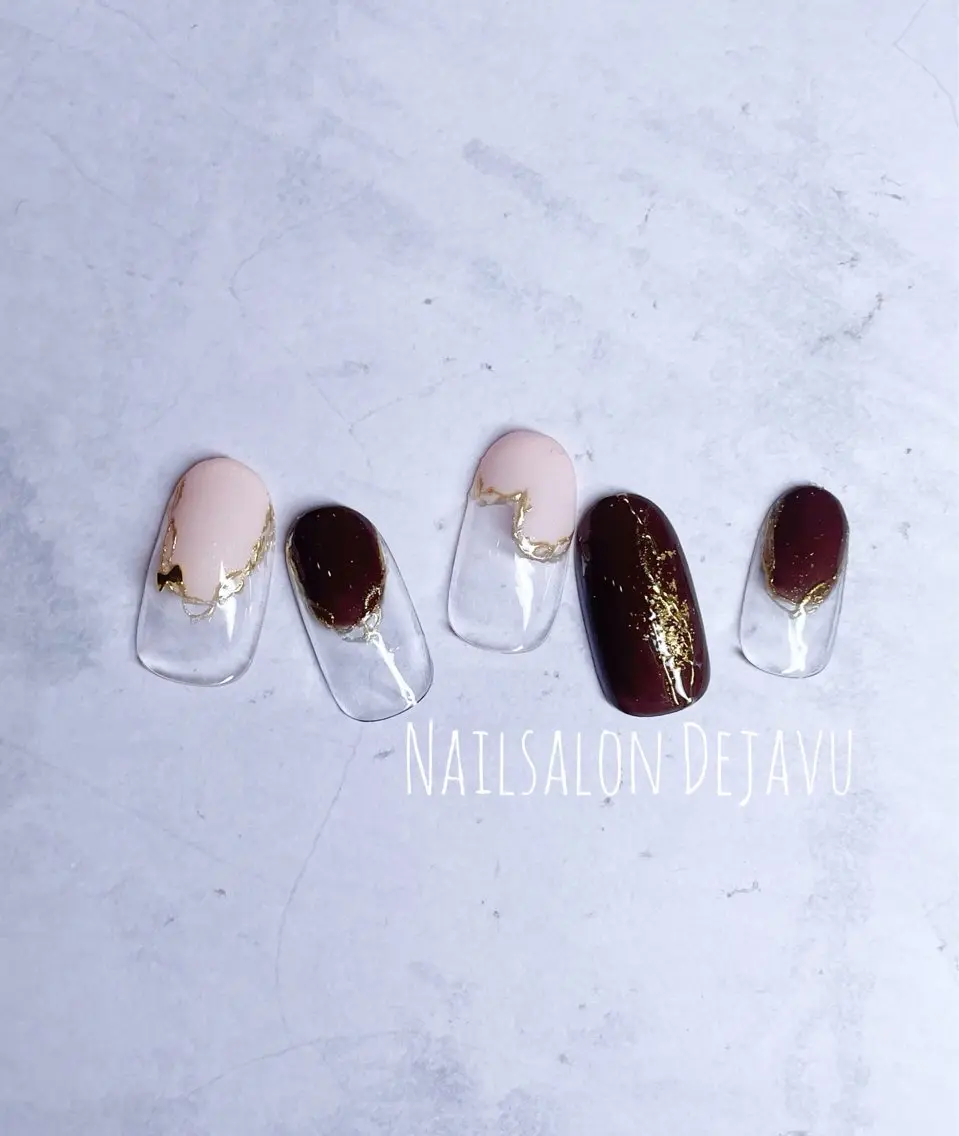ネイル ハンドネイル Nail salon Dejavu 🌿のネイルデザイン