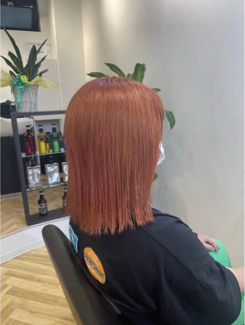 ミディアム 今田 茜のヘアスタイル